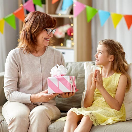 Cadeaux personnalisés grand-mère